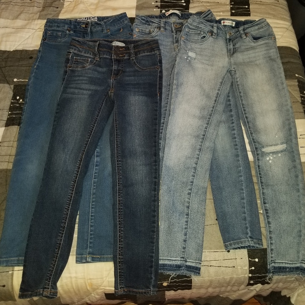 Girls youth skinny jean lot